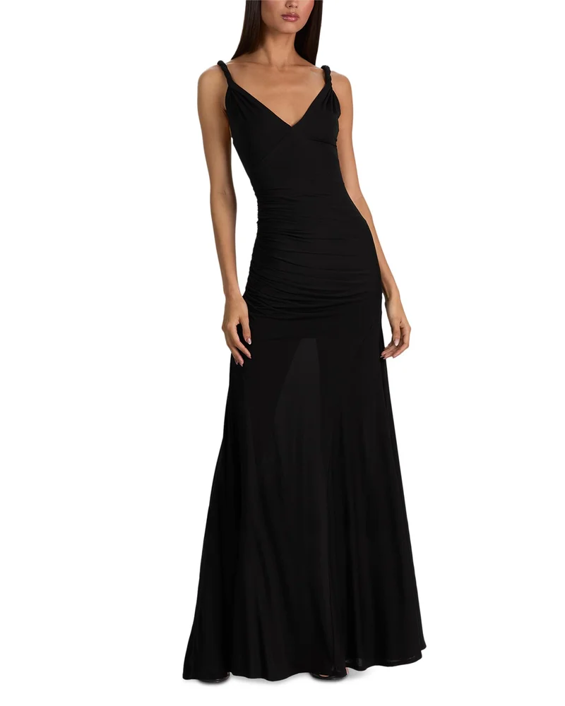 Bianca Twist Strap Maxi Dress