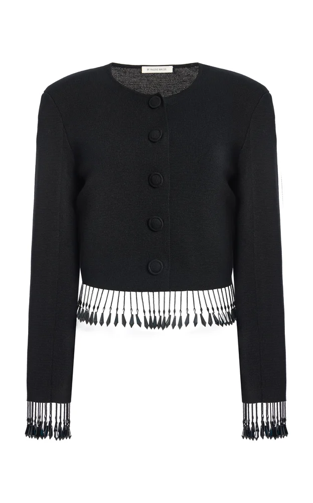 Shelly Beaded Knit Jacket