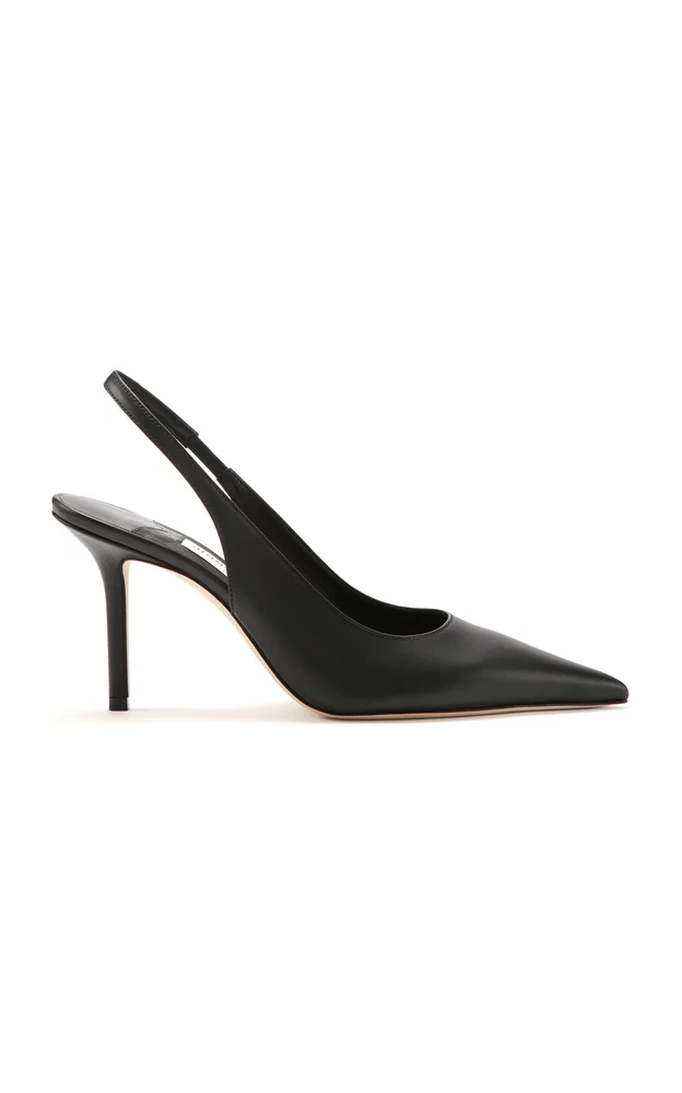 Love Leather Slingback Pumps