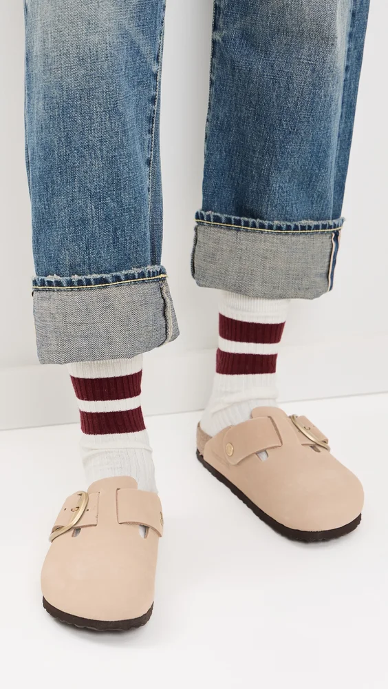 Boston Big Buckle Clogs