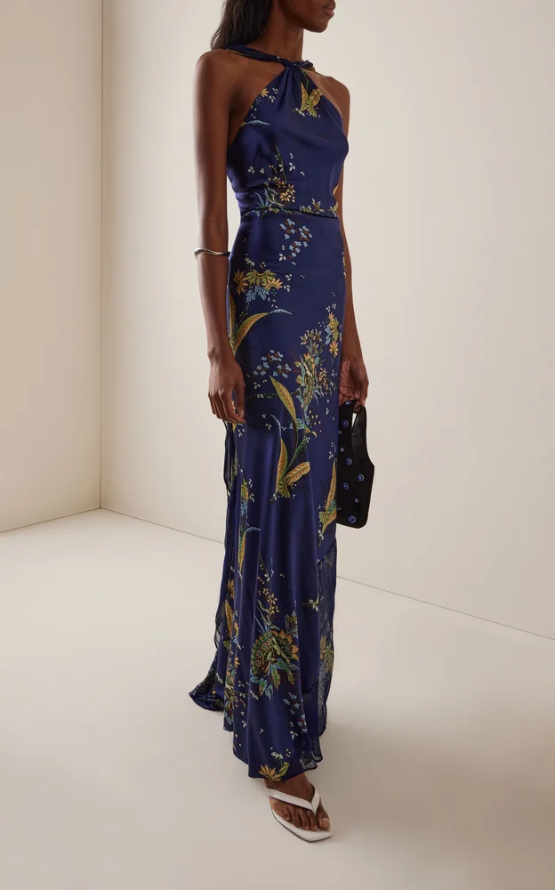 Charli Silk Maxi Dress