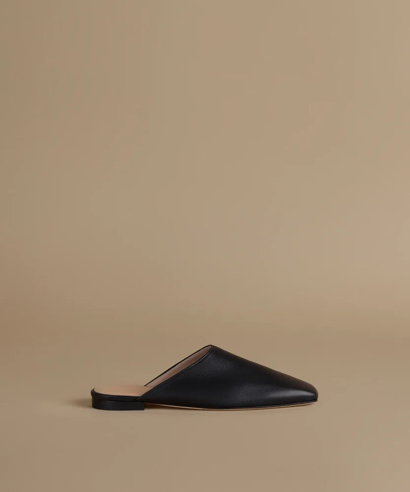 Leather Miller Mule