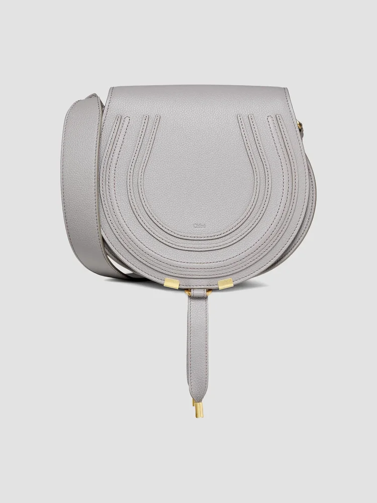 Marcie Leather Saddle Bag