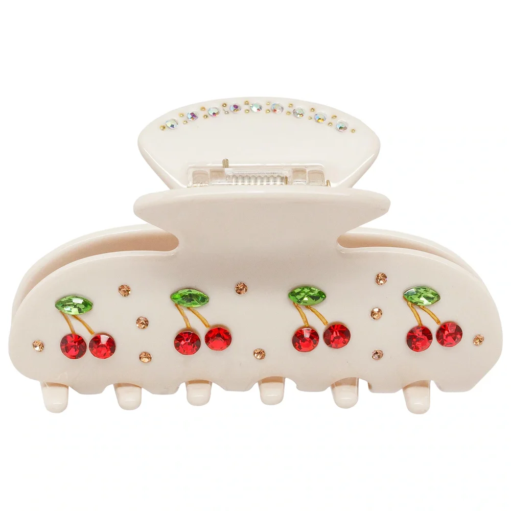 Sweetheart Hair Claw Clip in Cherry Pie