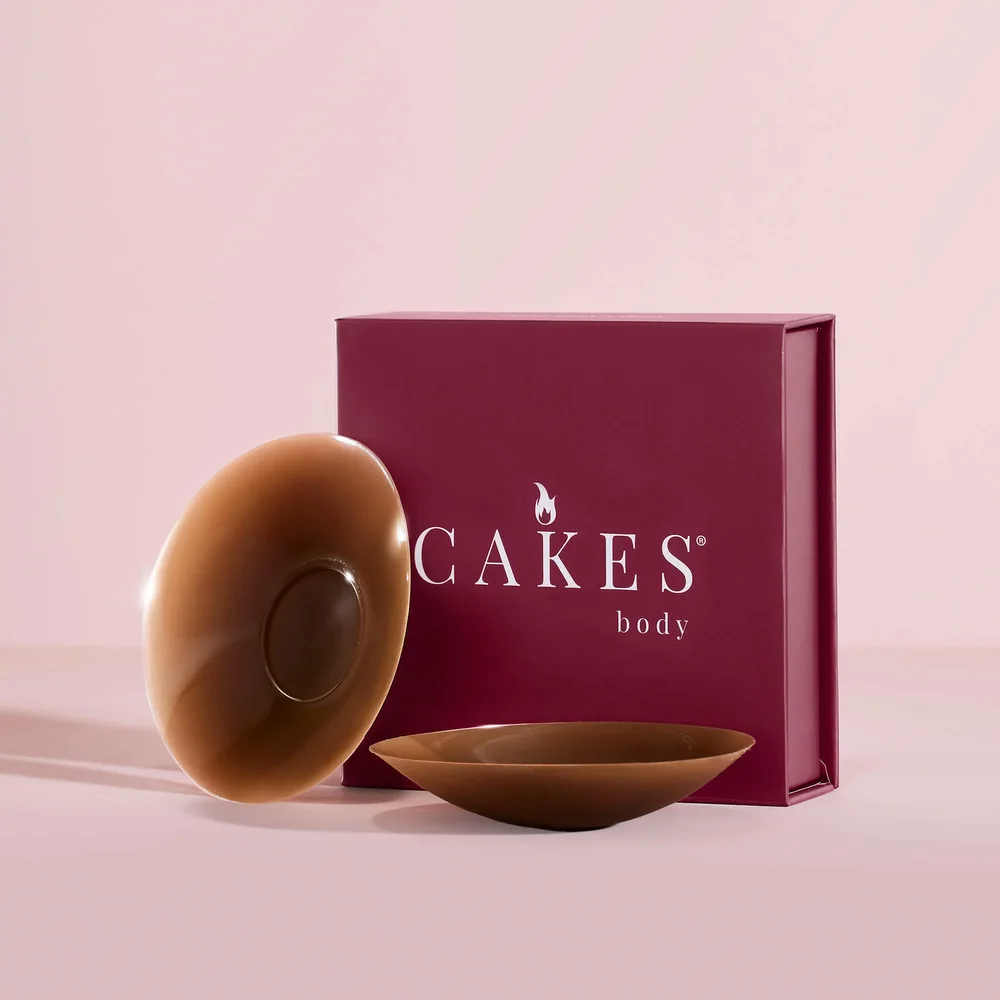 Sticky CAKES circles in Cocoa / OG (B-DD)