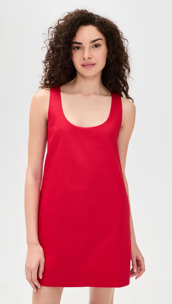 The Scoop Neck Mini Dress