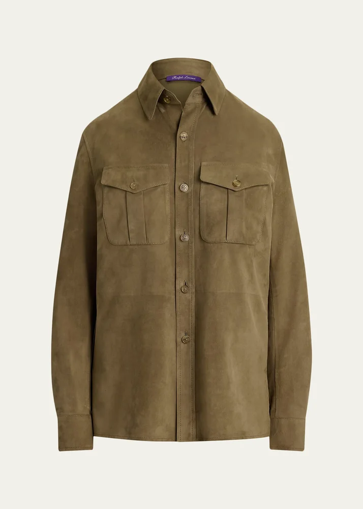 Landry Lamb-Suede Shirt