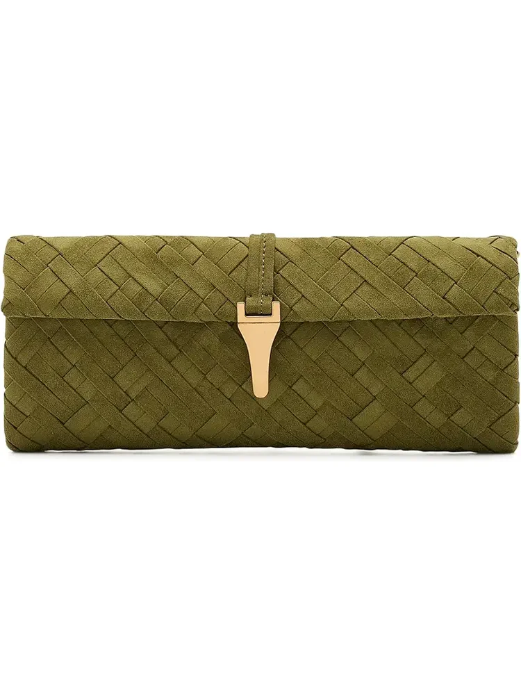 Zaria Woven Clutch