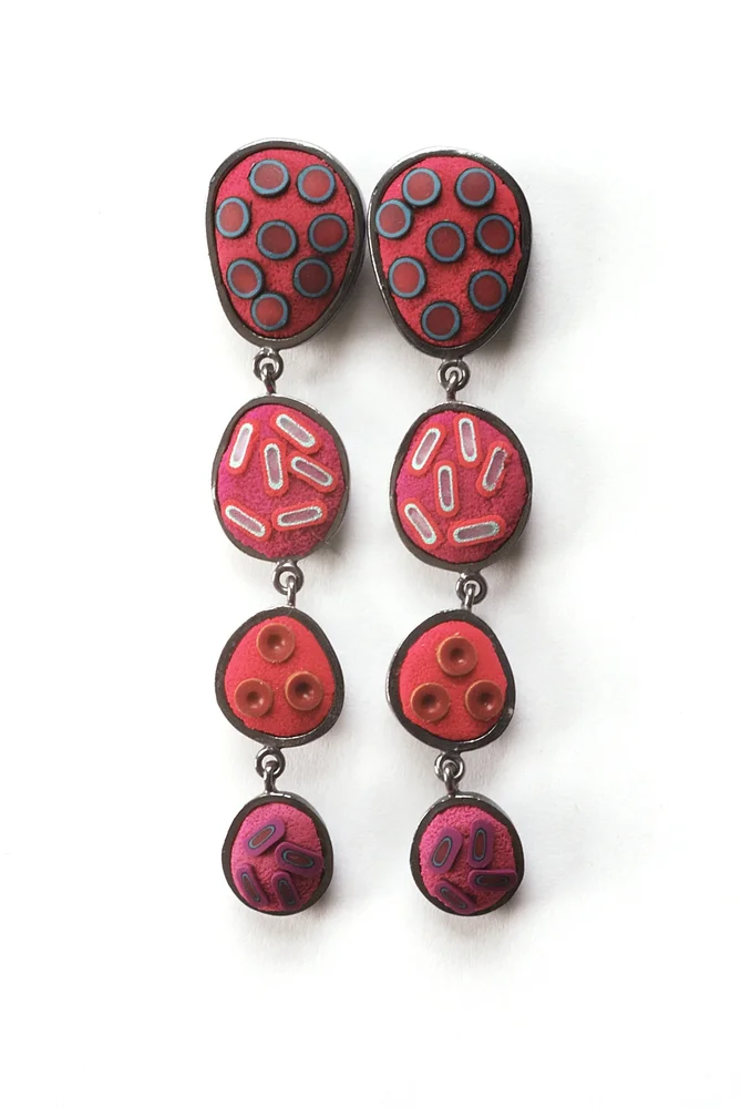 Pebble Dangle Earrings #426