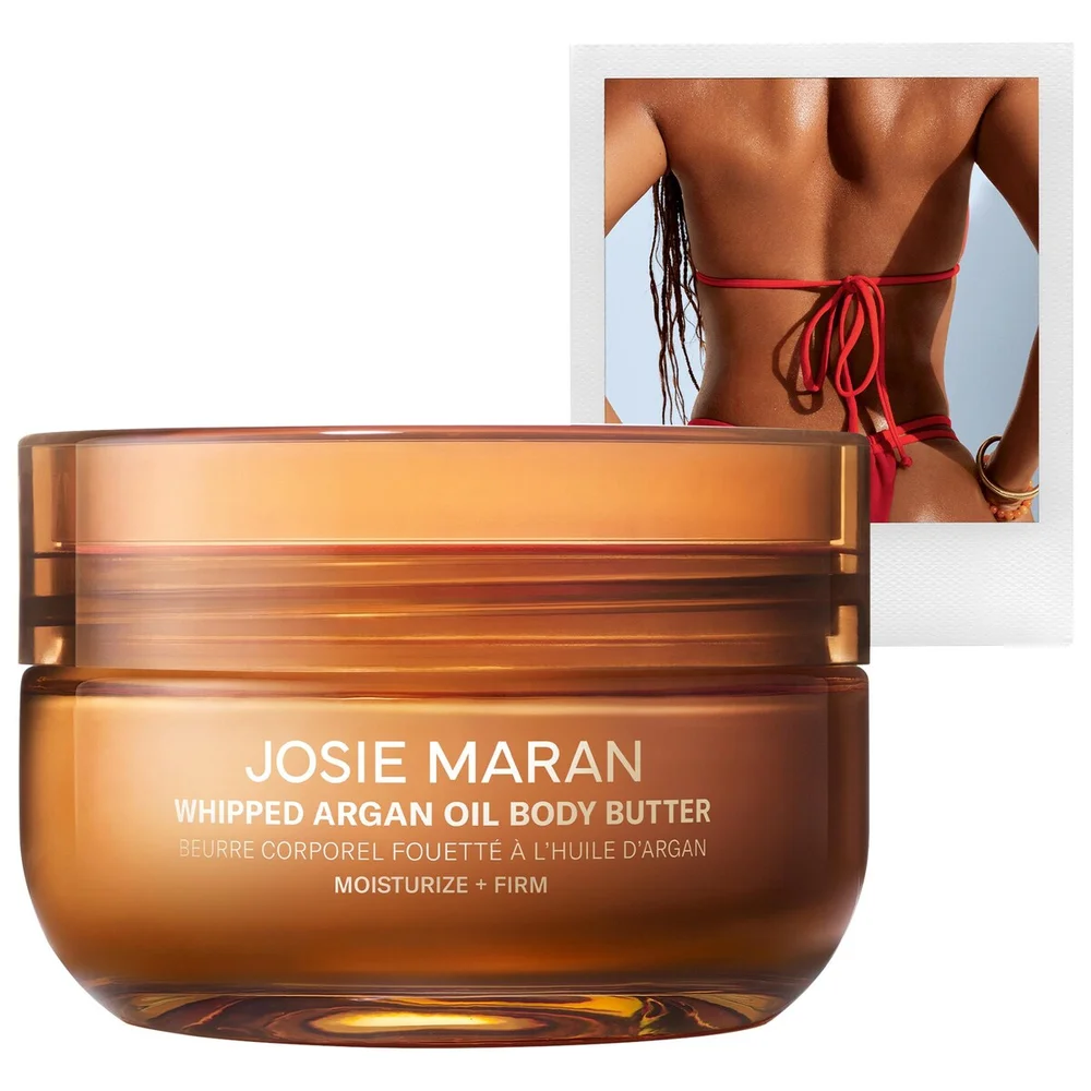 Golden Hour (Amber, White Musk) Whipped Argan Oil Refillable Firming Body Butter