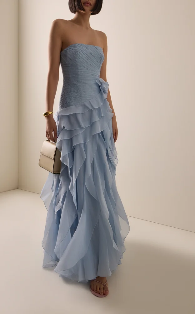 Canyon Ruffled Gown