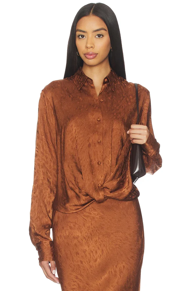 Fron Button Down Blouse