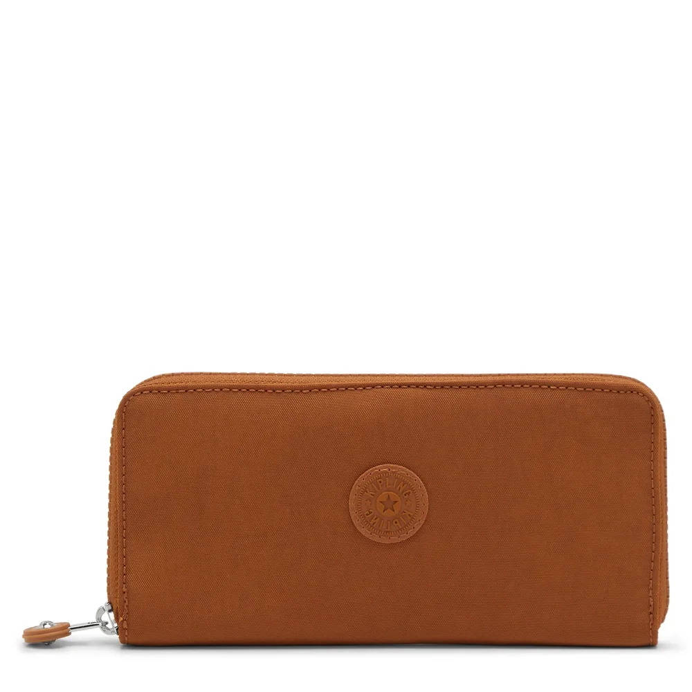Encino Essential Wallet - Leather - Tobacco Floral Embossed