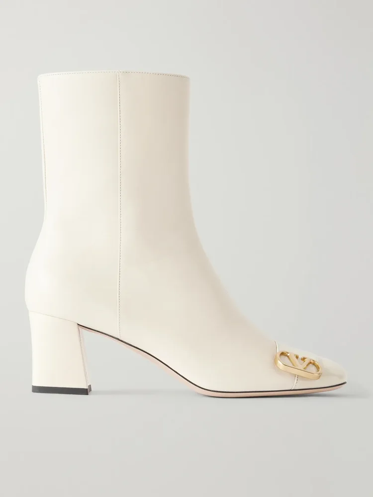 veeside 60 vlogo embellished leather ankle boots