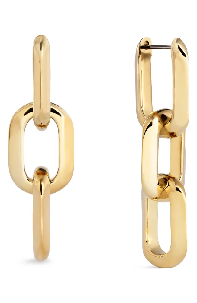 Eve Triple Link Drop Earrings