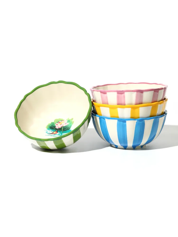 Lotus Pond Bowl Set of 4