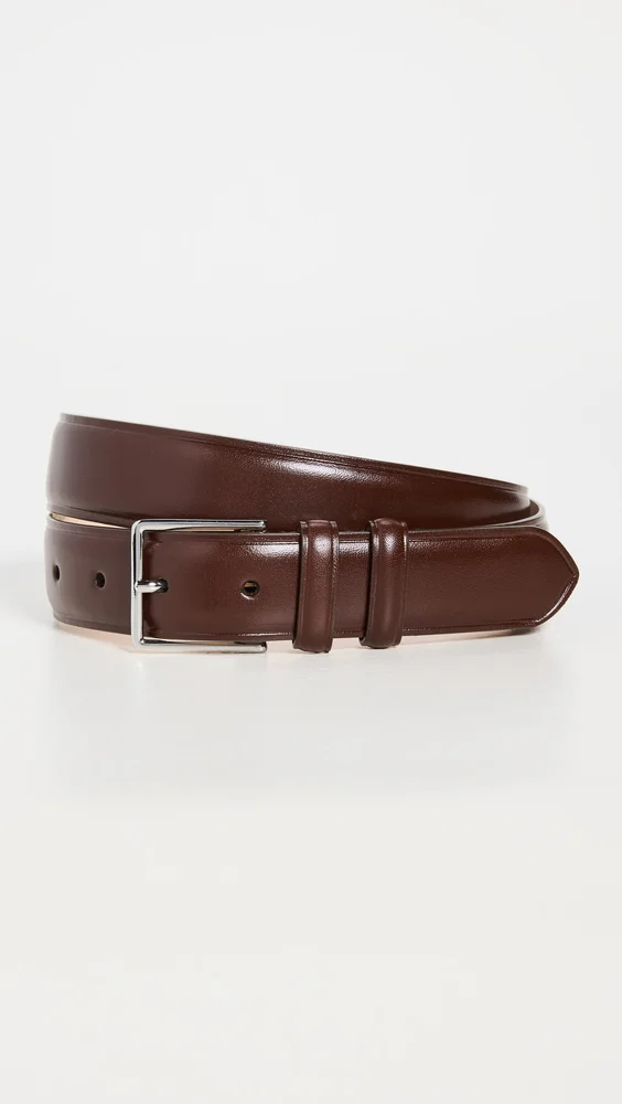Leather Classic Suit Belt
