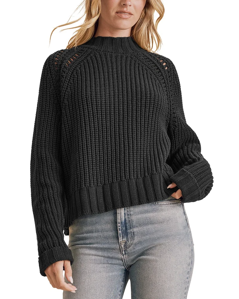 Cassidy Mock Neck Sweater