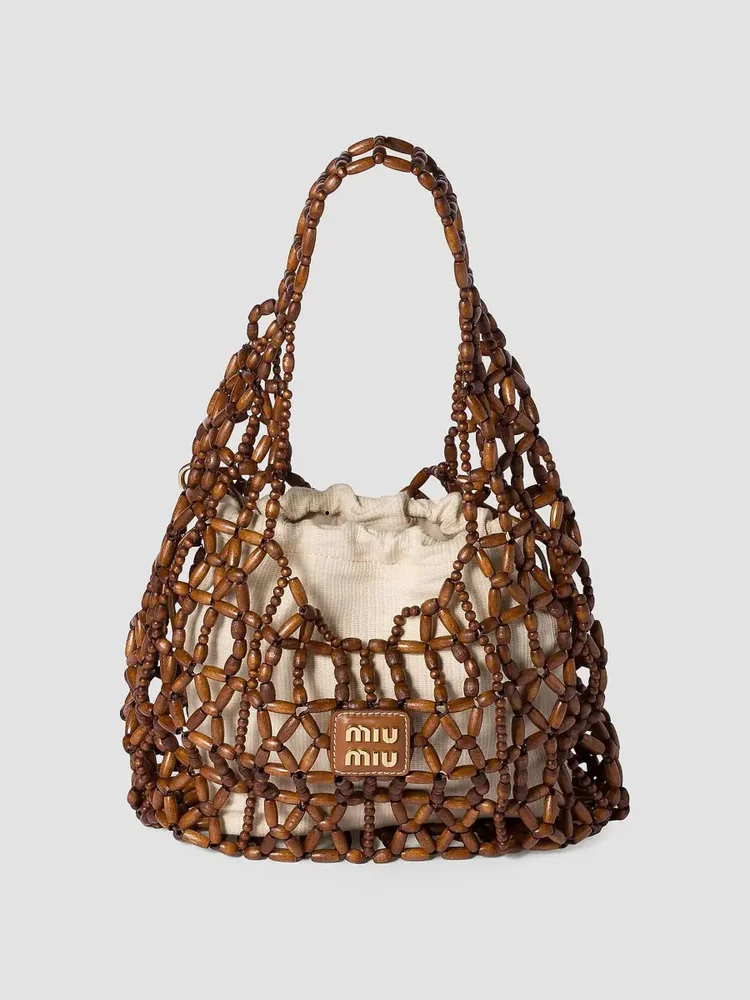Mesh Hobo Bag