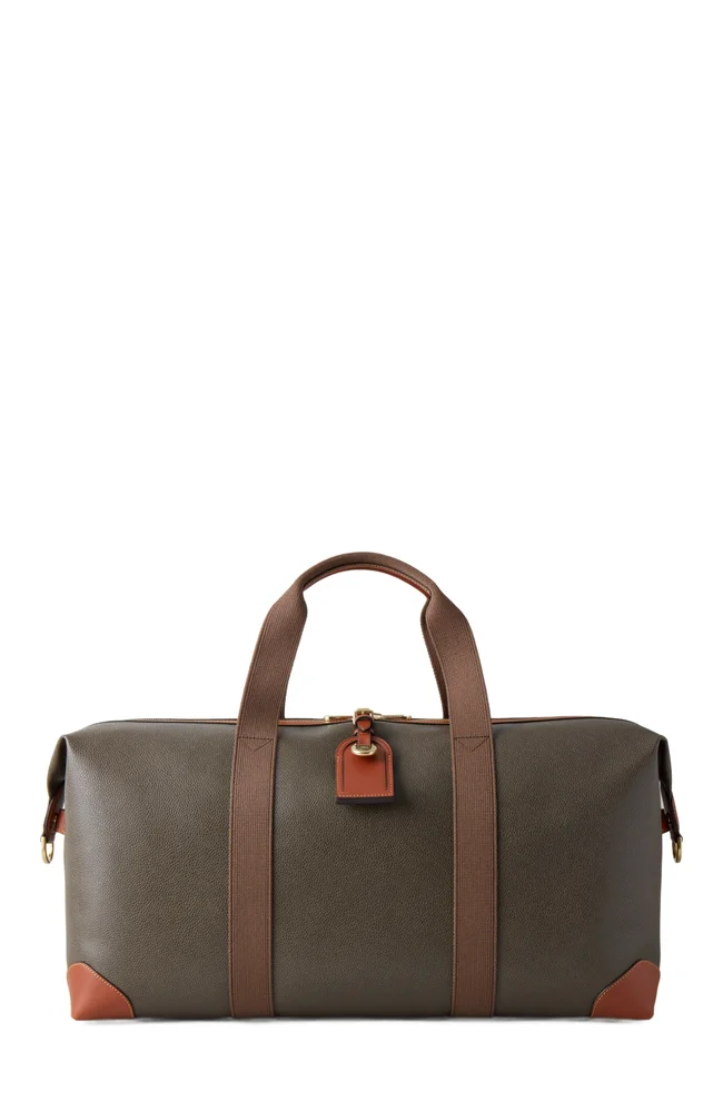 Medium Clipper Leather Duffel