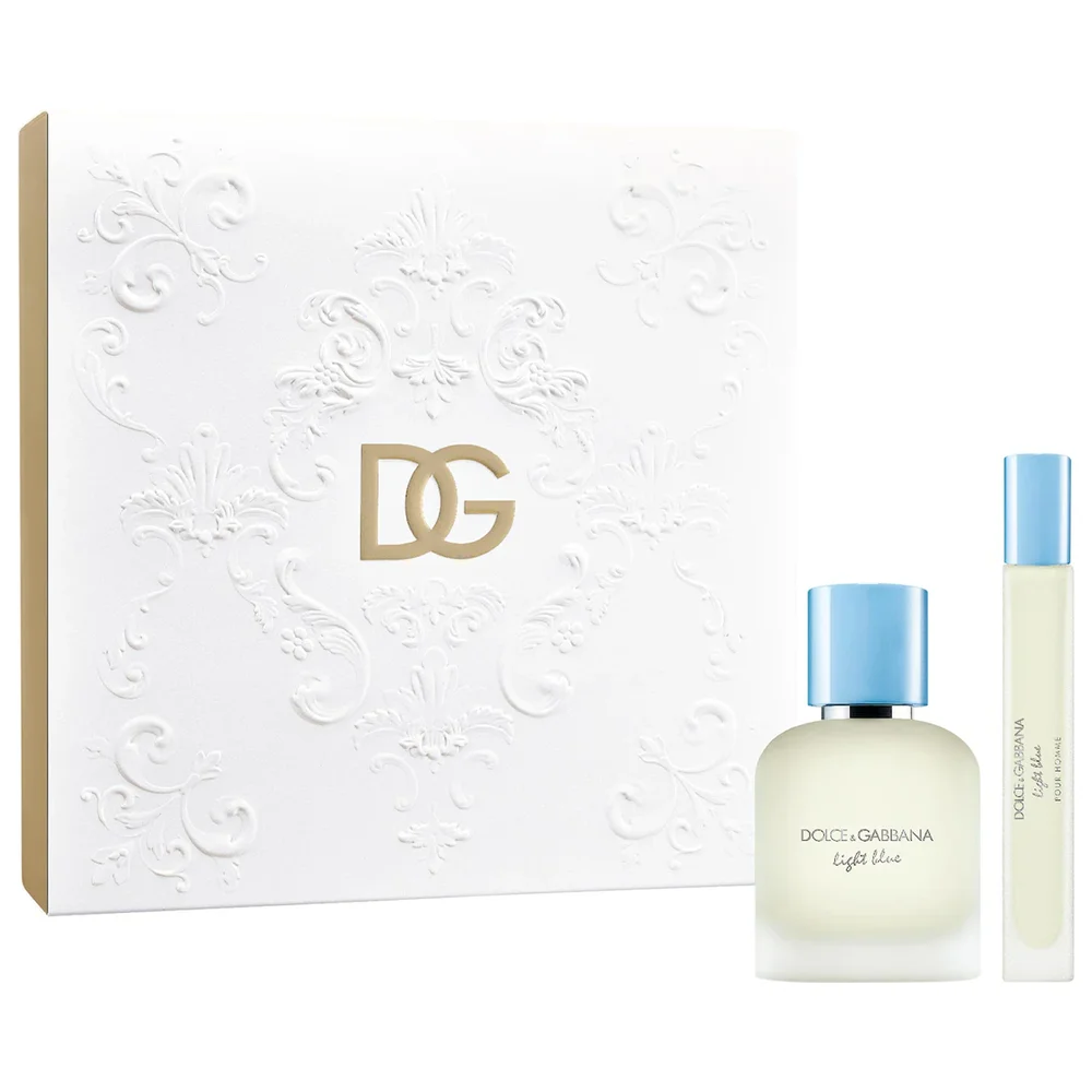Light Blue Pour Homme Eau de Toilette Cologne Gift Set