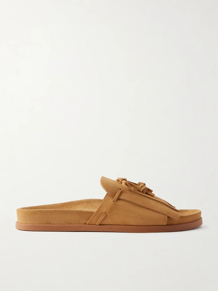 Amfiliki suede slides