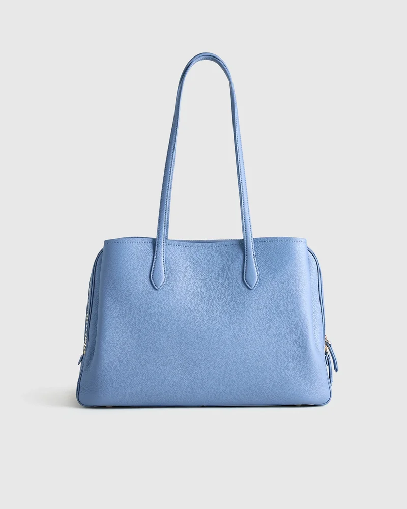 Vivienne Large Work Tote in Moonstone Blue