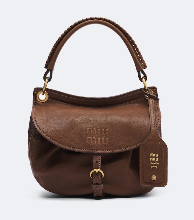 Rendez-vous leather shoulder bag