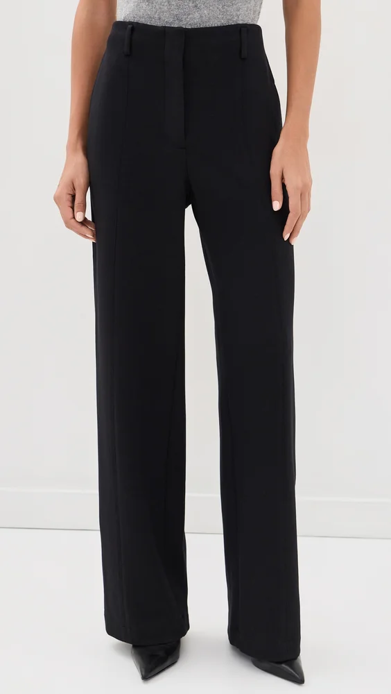 Straight Knit Pants