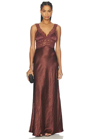 AVALINE DRESS PLUM