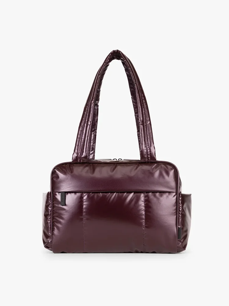 Luka Mini Duffel- GLAZED DARK CHERRY
