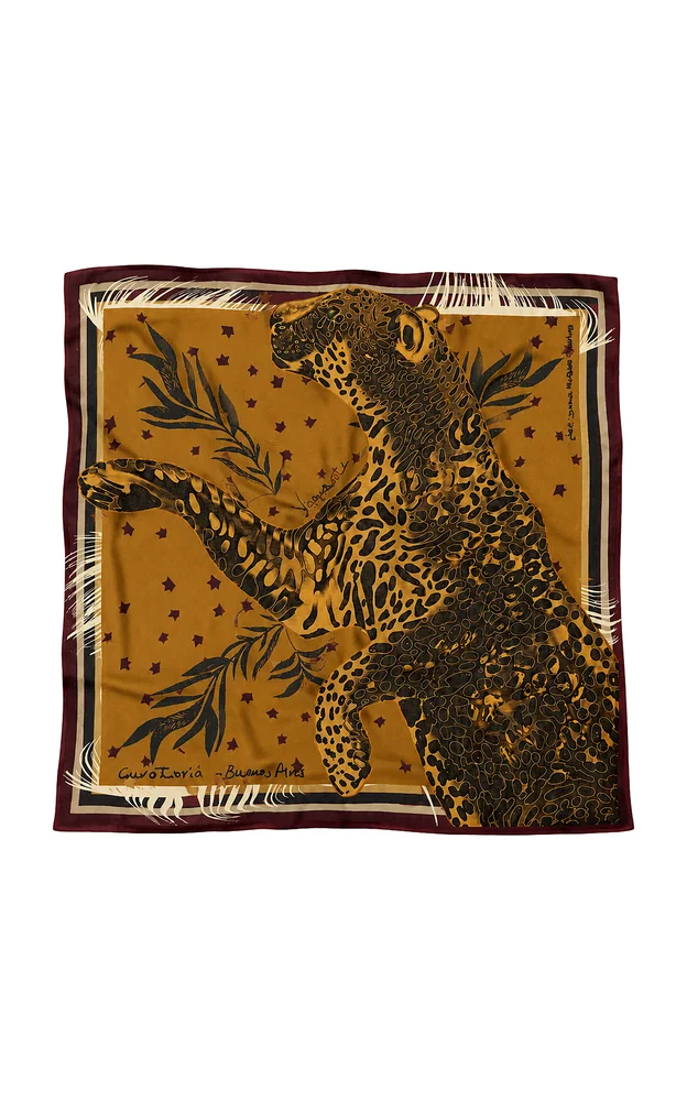 Yaguarete Chiffon Foulard