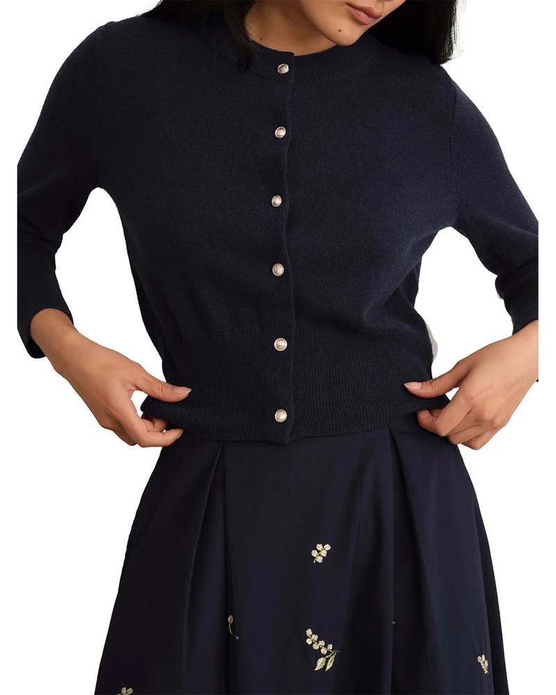 Tresco Wool & Cashmere Cardigan