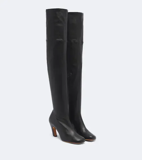Mica over-the-knee leather boots
