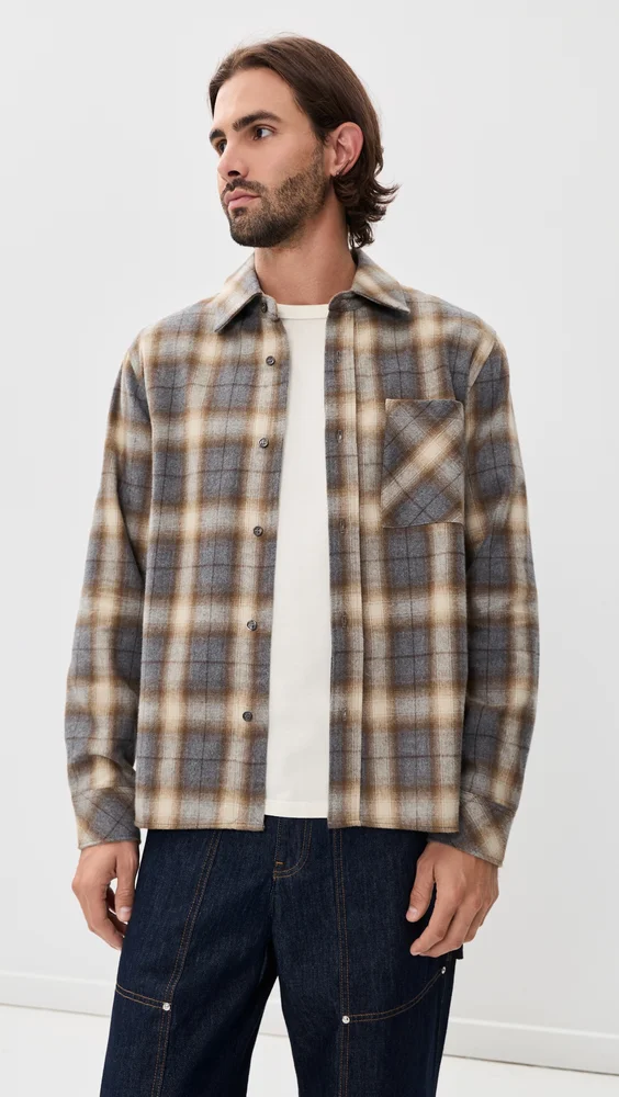 Cairo Cascade Plaid Flannel Shirt
