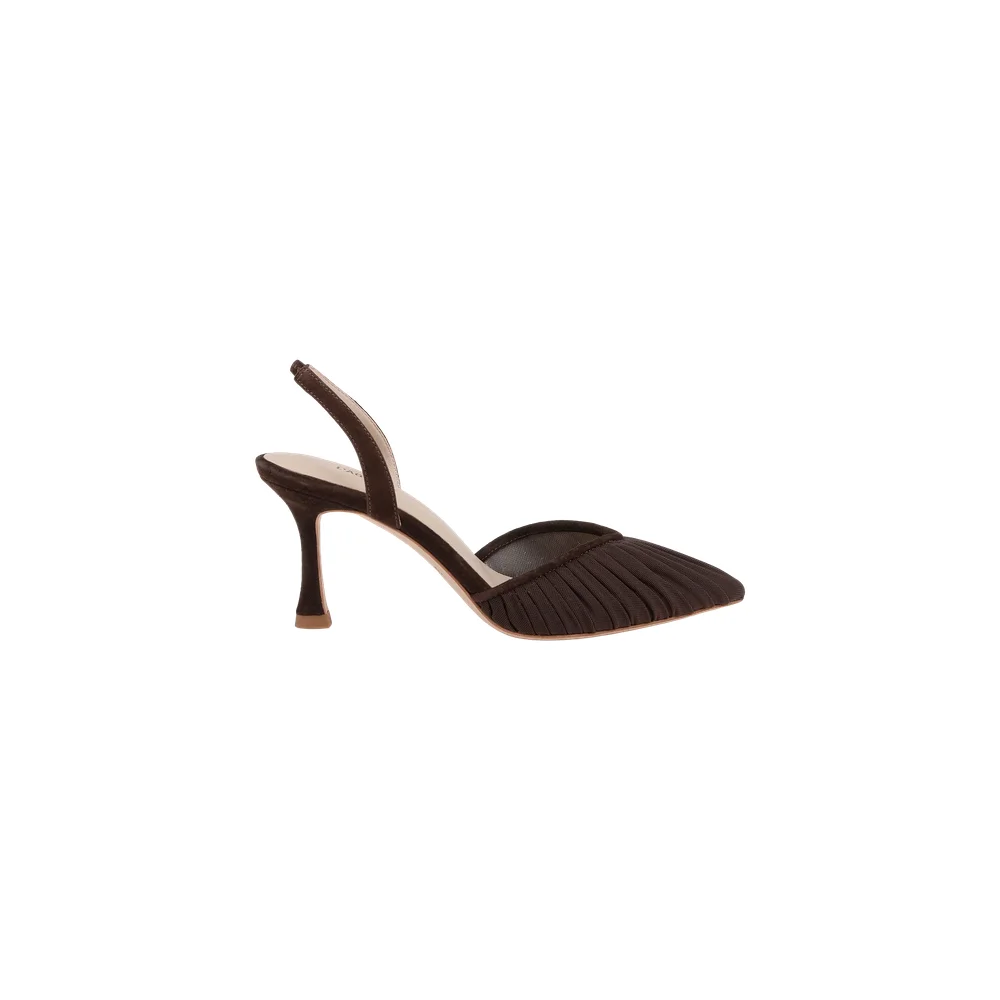 Bowery Mesh Slingback Pump