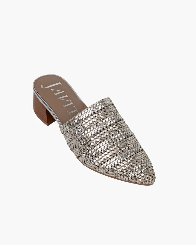 Aura Mule Silver