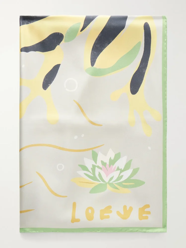 plus paula s ibiza printed silk twill scarf