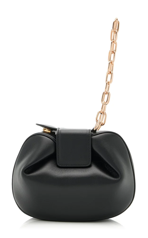 Demi Soft Leather Clutch