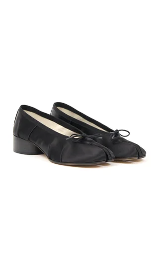 Tabi Satin Ballet Flats