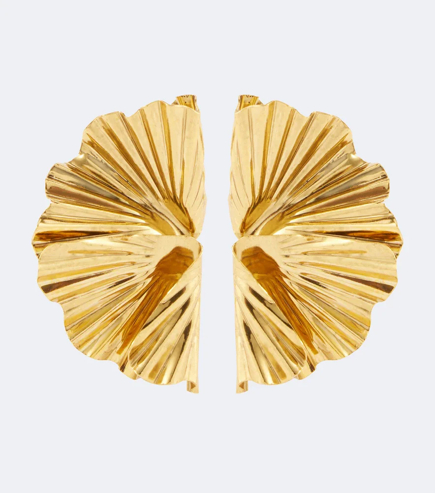 Darya 18kt gold-plated earrings
