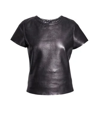 New Guard Recycled Leather Tee