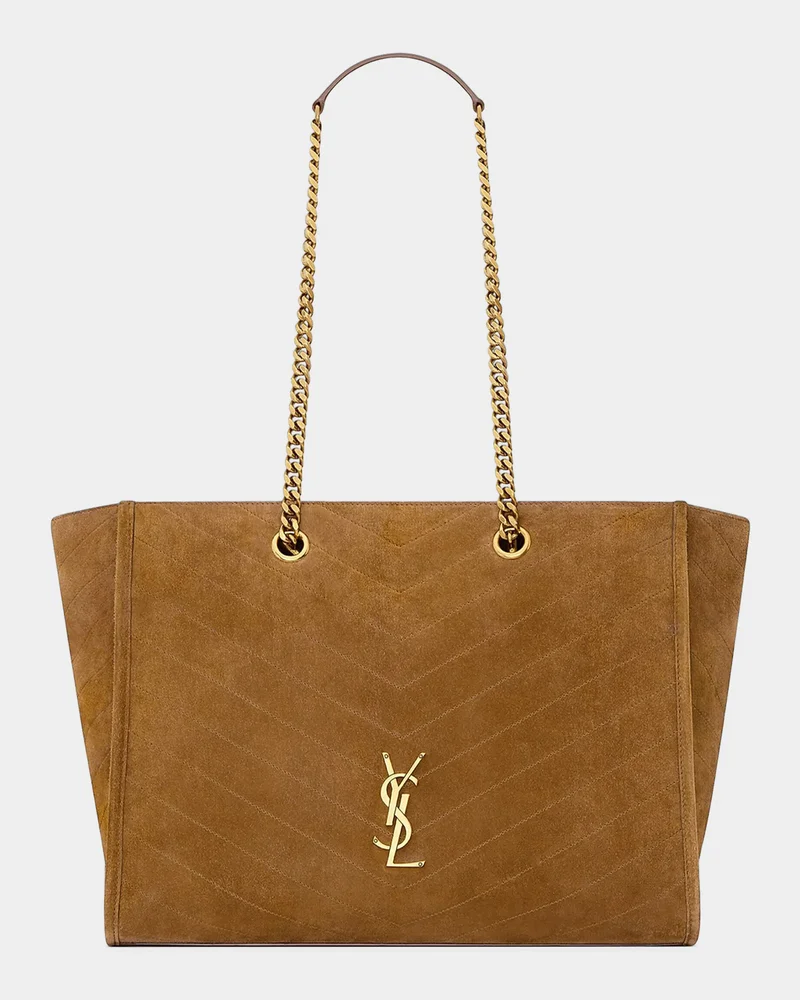 Niki Suede Shopper Tote