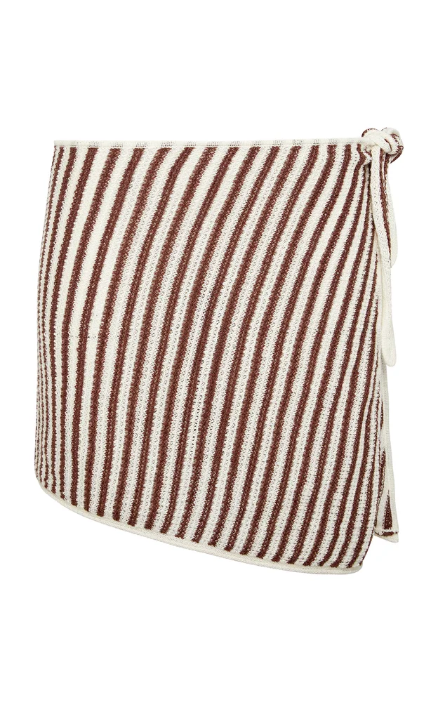 Knitted Linen Mini Sarong