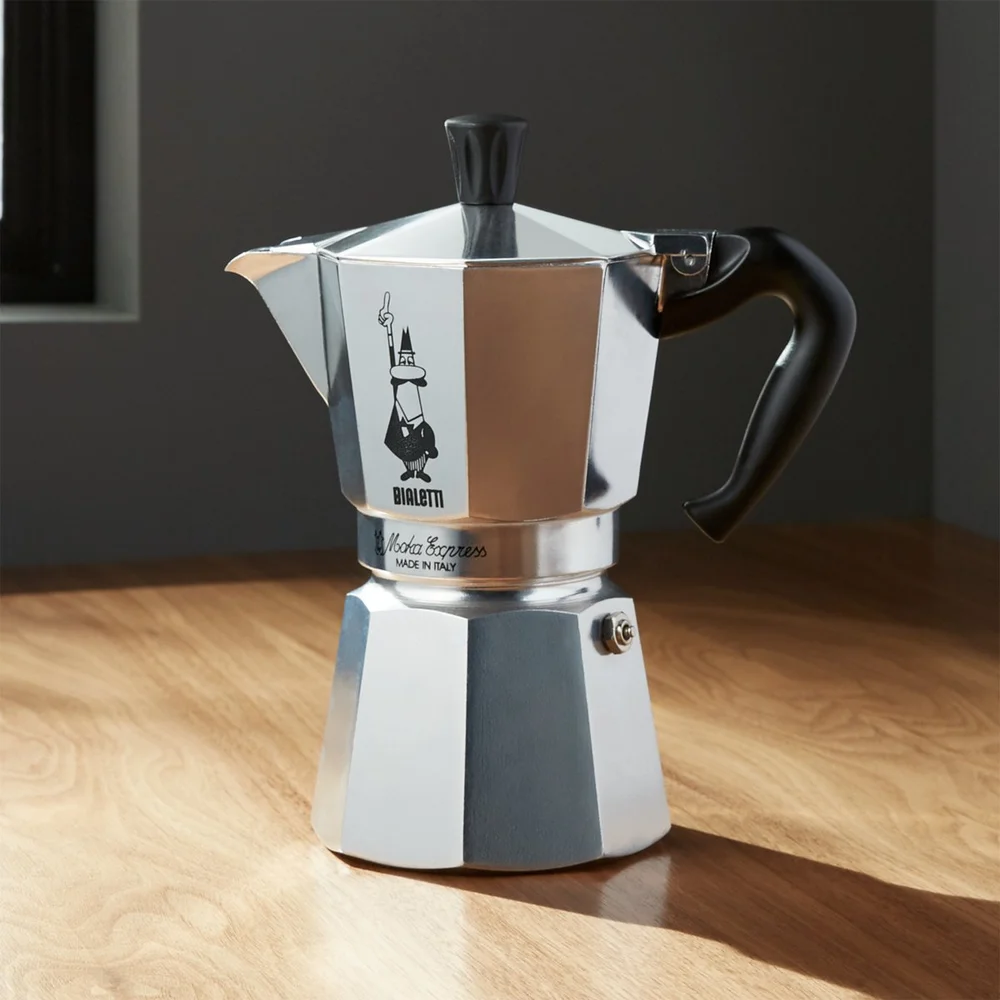 Moka Aluminum 6-Cup Espresso Maker