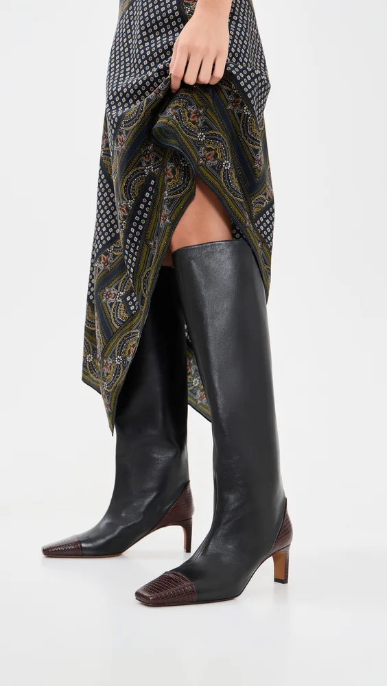 Carlyle Knee High Leather Boots