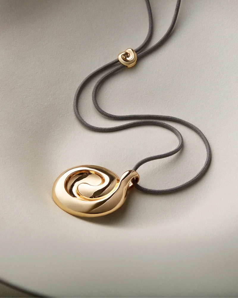 Gold and Silver Sardina Necklace