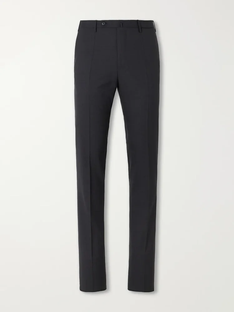 Incotex Straight-Leg Tropical Wool Suit Trousers
