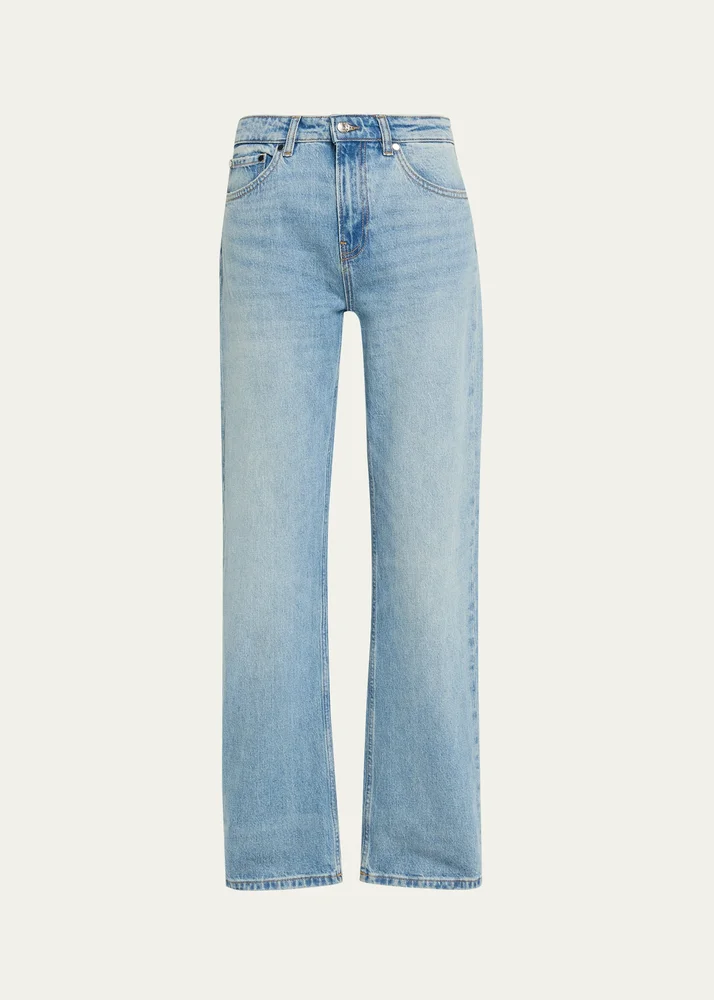 Alida Loose-Bowed Jeans