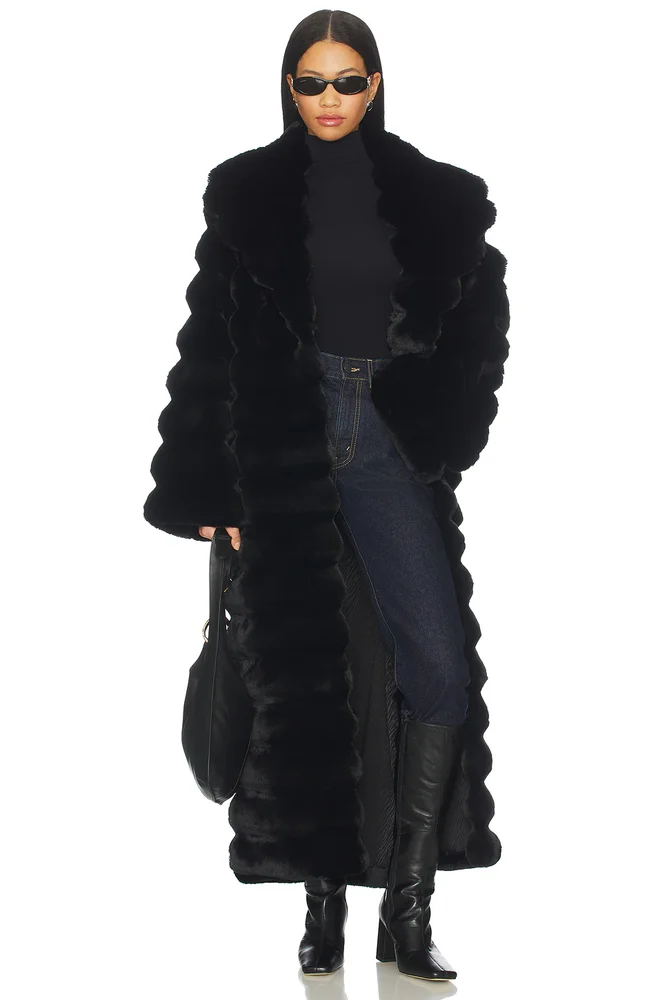 Chinchilla Full Length Coat